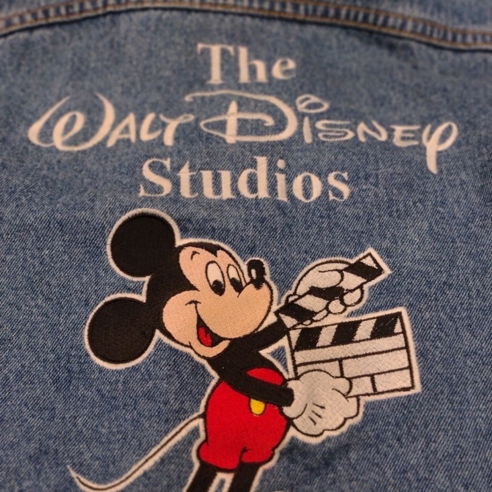 Disney Blue Denim Jacket with Mickey Mouse - Picture 4 of 16